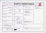 KC - Karta cmentarza, skan nr 1