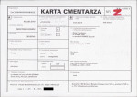 KC - Karta cmentarza, skan nr 1