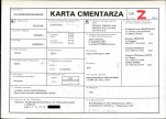 KC - Karta cmentarza, skan nr 1