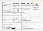 KC - Karta cmentarza, skan nr 1
