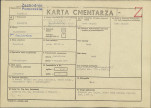 KC - Karta cmentarza, skan nr 1