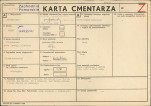 KC - Karta cmentarza, skan nr 1