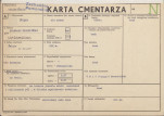 KC - Karta cmentarza, skan nr 1