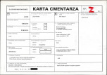 KC - Karta cmentarza, skan nr 1
