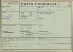KC - Karta cmentarza, skan nr 1