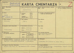 KC - Karta cmentarza, skan nr 1
