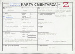 KC - Karta cmentarza, skan nr 1