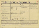 KC - Karta cmentarza, skan nr 1