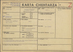 KC - Karta cmentarza, skan nr 1