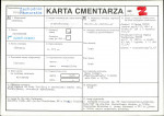 KC - Karta cmentarza, skan nr 1