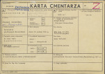 KC - Karta cmentarza, skan nr 1