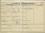 KC - Karta cmentarza, skan nr 1