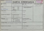 KC - Karta cmentarza, skan nr 1