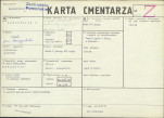 KC - Karta cmentarza, skan nr 1