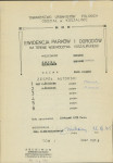 Ewidencja parkowa, skan nr 3