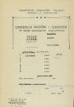 EP - Ewidencja parkowa, skan nr 3