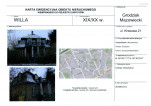 Karta obiektu niewpisanego do rejestru, skan nr 1