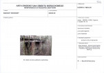 Karta obiektu niewpisanego do rejestru, skan nr 1