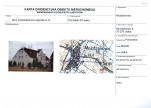 Karta obiektu niewpisanego do rejestru, skan nr 1