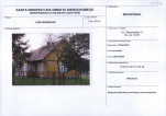 Karta obiektu niewpisanego do rejestru, skan nr 1