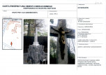 Karta obiektu niewpisanego do rejestru, skan nr 1