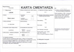 KC - Karta cmentarza, skan nr 1
