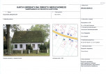 Karta obiektu niewpisanego do rejestru, skan nr 1